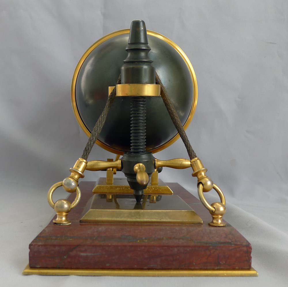 Antique Industrial Series mantle clock modelled as a ship's carronade.