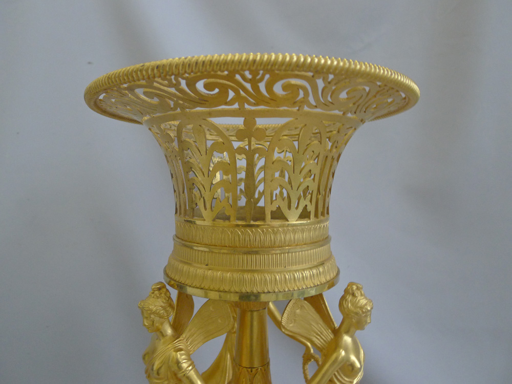 Antique French Restauration period Ormolu Centrepiece