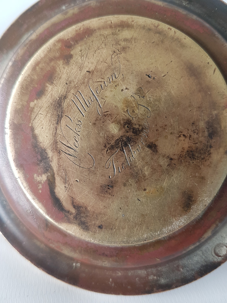 Fascinating antique candlestick or nightstick signed by weeks's Museum, Tichborne St. London